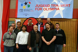 Organisationsteam des Landesfinales in Bielefeld
